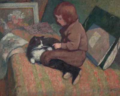 Lenfant Au Chat