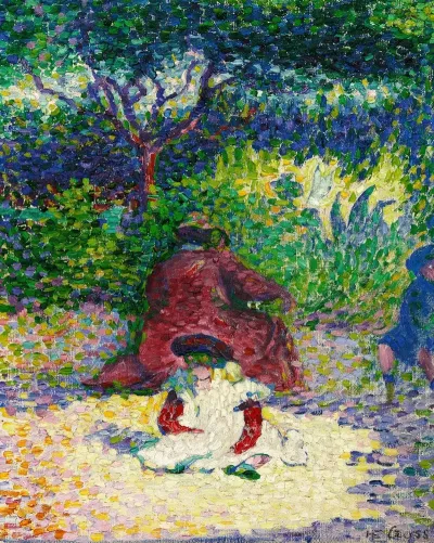 Lenfant Au Tablier Blanc