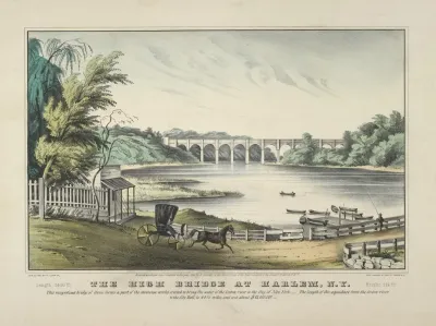 Length 1450 Ft The High Bridge At Harlem N Y Height 114 Ft