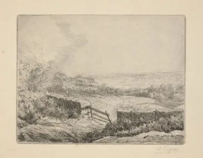 Lentree Du Champthe Meadow Gate