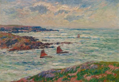 Lentree Du Port De Doelan Finistere