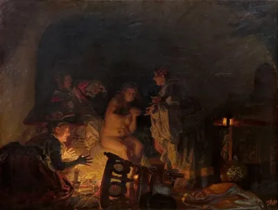 Leonora Christina Stripped And Seached By The Servants Of Queen Sofie Amalie