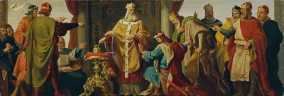 Leopold Der Heilige Weist Die Kaiserkrone Zuruck