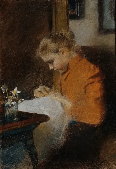 Leopoldine Steindl Moser Schwester Des Kunstlers