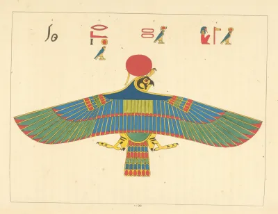 Lepervier Embleme Vivant De Phre Ra Le Soleil