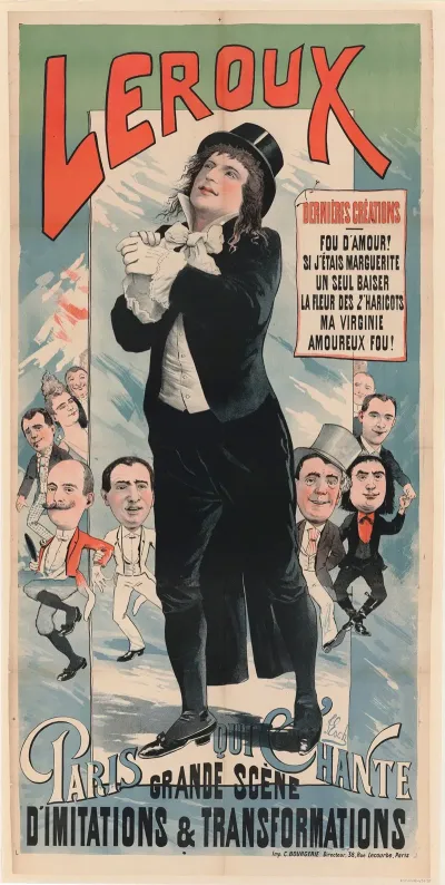 Leroux Dernieres Creations Fou Damour Paris Qui Chante Grande Scene Dimitations Transformations
