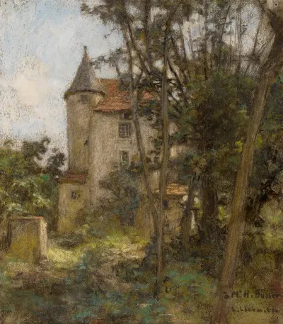 Les Abords Dun Chateau Gothique
