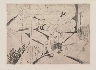 Les Amants Au Bois
