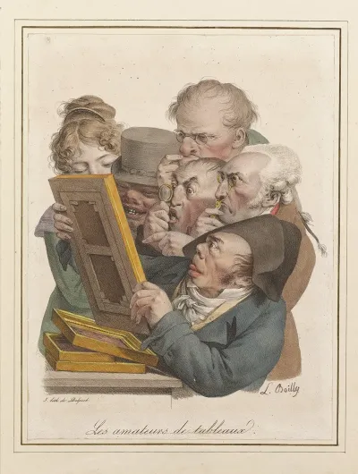 Les Amateurs De Tableaux From Grimaces