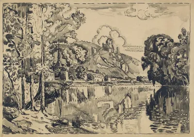 Les Andelys On A Summer Morning
