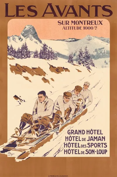 Les Avants Grand Hotel De Jaman Hotel Des Sports Et Hotel De Son Loup
