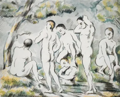 Les Baigneurs Petite Planche