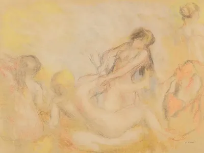 Les Baigneuses Au Crabe I