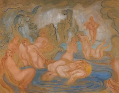 Les Baigneuses Lignes Courbes Et Ondulees