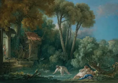 Les Baigneusesswimmers