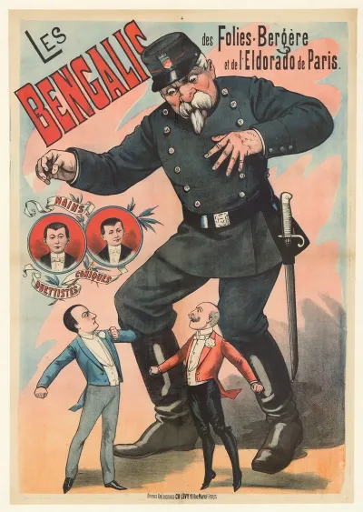 Les Bengalis Des Folies Bergere Et De Leldorado De Paris
