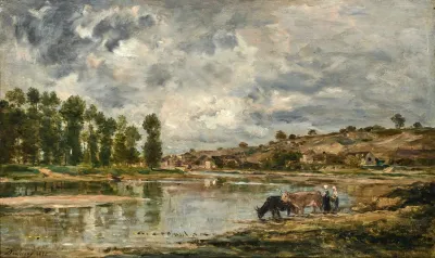 Les Bords De La Loire Pres De Nantes