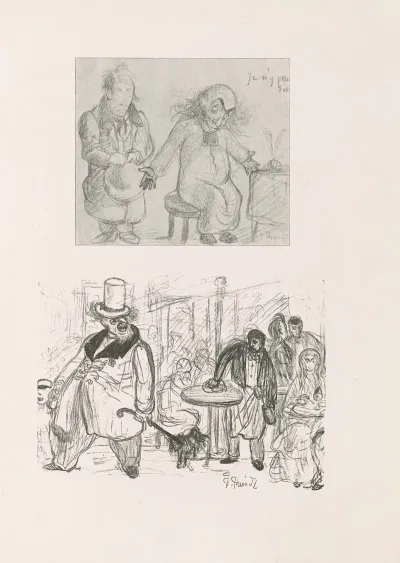 Les Caricatures De Puvis De Chavannes Pl 04