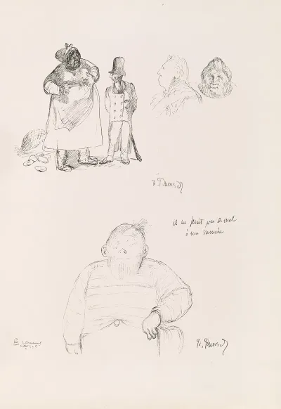 Les Caricatures De Puvis De Chavannes Pl 18