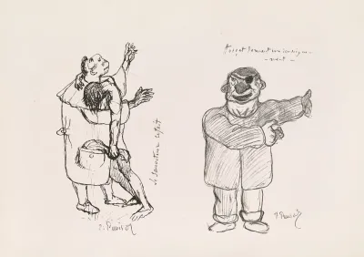 Les Caricatures De Puvis De Chavannes Pl 21