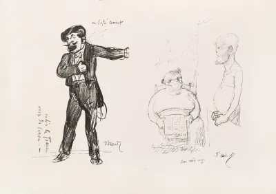 Les Caricatures De Puvis De Chavannes Pl 32