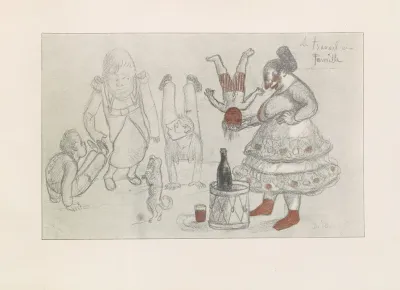 Les Caricatures De Puvis De Chavannes Pl 38
