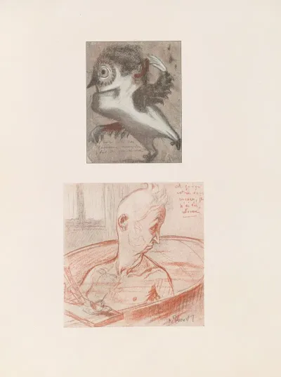 Les Caricatures De Puvis De Chavannes Pl 40