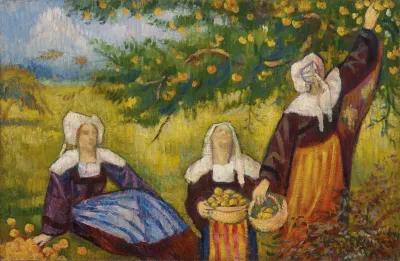 Les Cueilleuses De Pommes