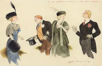 Les Deux Hommes De Alfred Capus