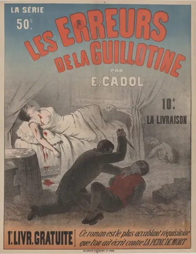 Les Erreurs De La Guillotine Par E Cadol 1re Livraison Gratuite