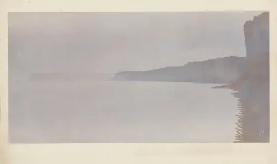 Les Falaises Au Clair De Lune Yport