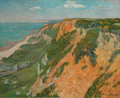Les Falaises Rouges Docteville Seine Inferieure