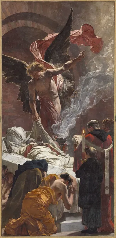 Les Funerailles De Sainte Genevieve