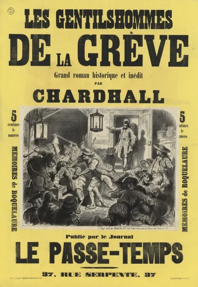 Les Gentilhommes De La Greve Grand Roman Historique Et Inedit Par Chardhall