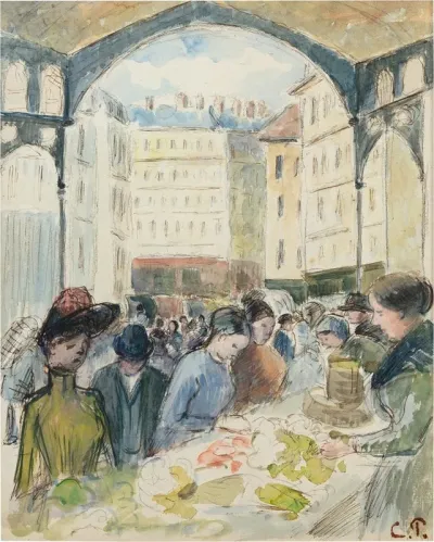 Les Halles Centrales Le Marche Aux Legumes