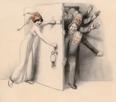 Les Humoristes Affiche Avant La Lettre Pour La Revue