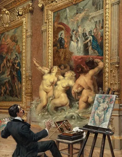 Les Joies De Linondation Dans La Galerie Medicis