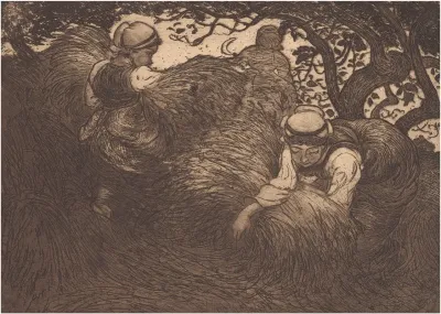 Les Lieuses De Gerbes