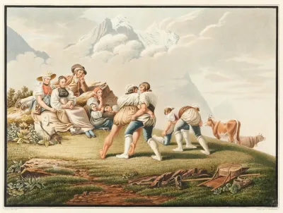 Les Lutteurs De Loberland Bernois