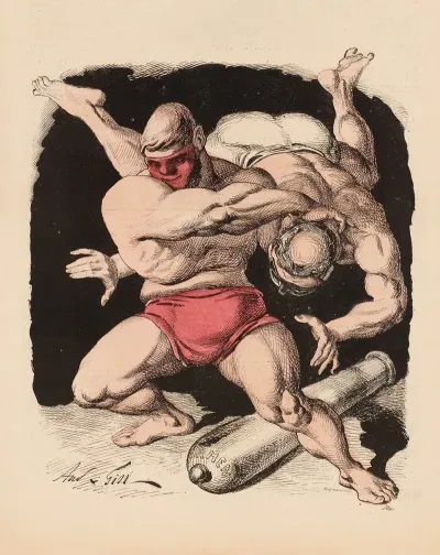 Les Lutteurs Masques