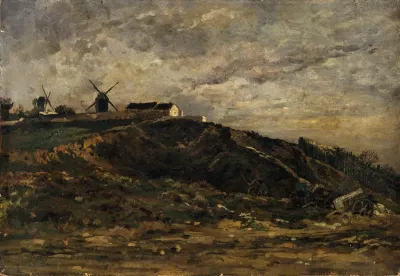 Les Moulins De Montmartre Versant Nord