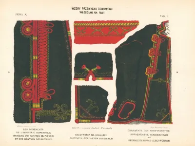 Les Ornements De Lindustrie Domestique Couvertures Tissues Et Tapis Des Paysans Rutheniens Pl 10