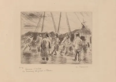 Les Ouvriers Du Port A Rouen