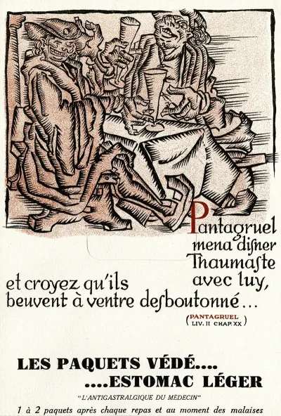 Les Paquets Vede Estomac Leger