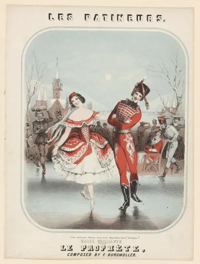 Les Patineurs Waltz Brilliante From Le Prophete Composed By F Burgmuller