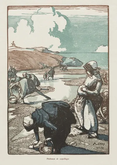 Les Pecheuses De Pignons Saint Jean De Mont