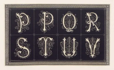 Les Petits Alphabets Du Brodeur Pl 17