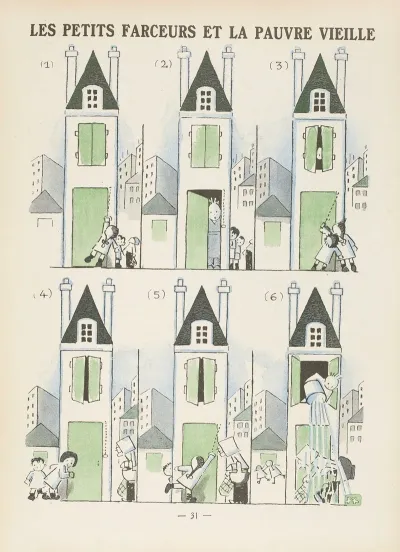 Les Petits Farceurs Et La Pauvre Vieille