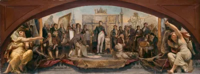 Les Quatre Ages Artistiques De La France Presentation Des Plans A Napoleon