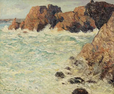 Les Rochers Du Chateau De Dinan Morgat Novembre 1903